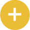 Yellow circular button with a plus sign in the center, symbolizing the action of adding or increasing, suitable for user interface design.